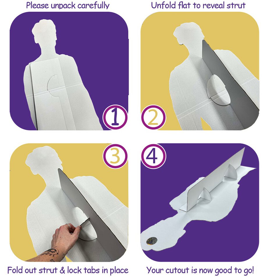Preston Nyman (Tie) Cardboard Cutout -